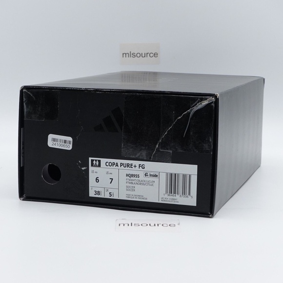 NEW adidas Copa Pure+ FG Soccer Cleats HQ8955 Cloud White - Picture 11 of 16